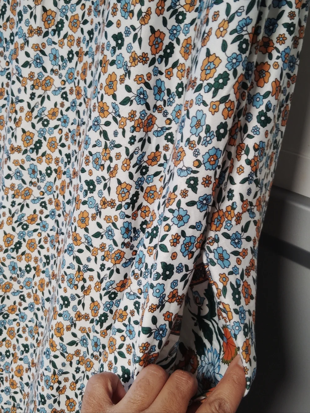 Halife Floral Maxi Dress Sz-XL - Picture 7 of 9